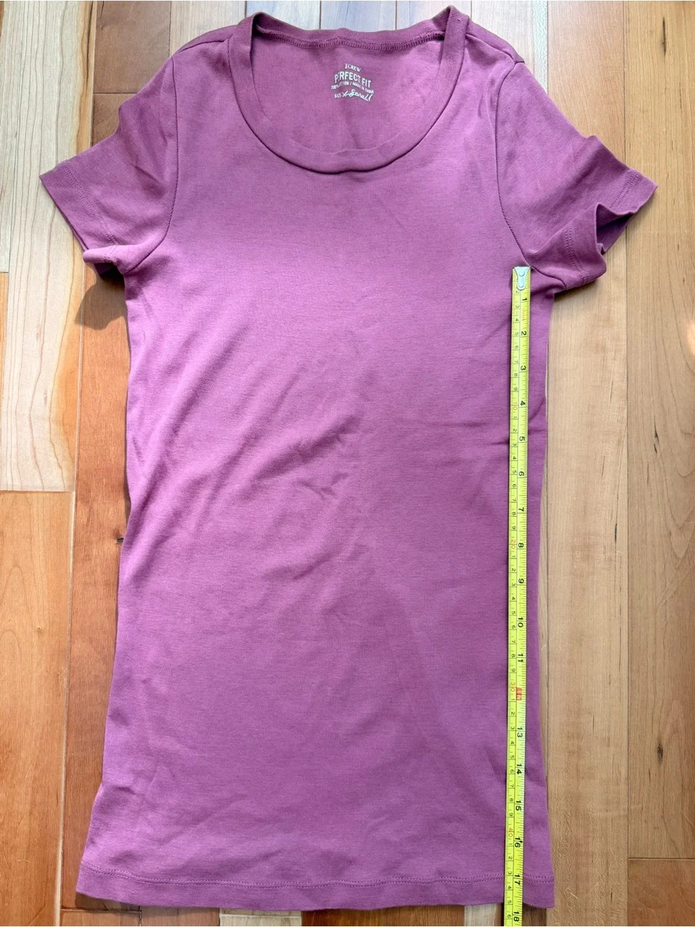 J. Crew Perfect Fit Dusty Rose Short Sleeve Crewneck Tee